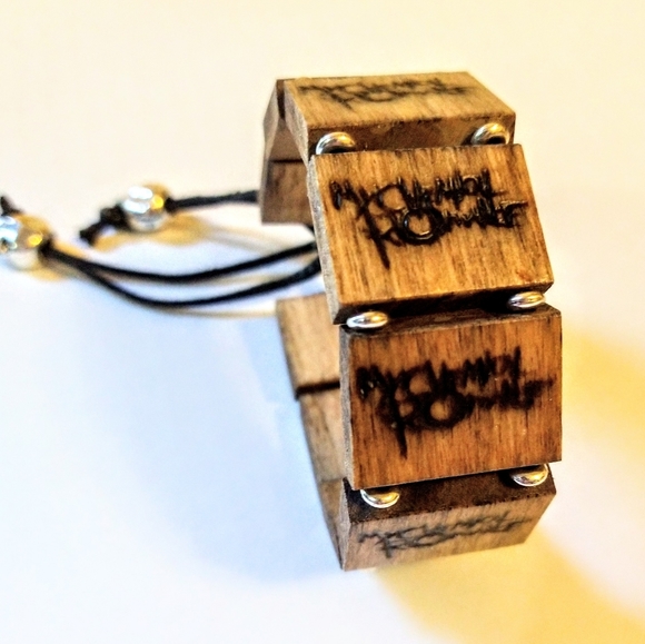 my chemical romance Jewelry - My chemical romance tile slip cord bracelet